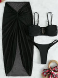 Kit Moda Praia - 03 Peças - 06 Cores - Mudeseulook