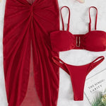 Kit Moda Praia - 03 Peças - 06 Cores - Mudeseulook