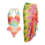 Kit Moda Praia ou Maiô ou Saia - Geometrico - Mudeseulook