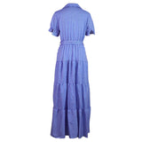 Vestido Longo Listrado - 02 Cores - Mudeseulook