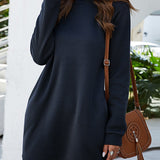 Vestido Casual Curto de Moletom - Mudeseulook