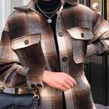 Casaco Camisa Xadrez Oversized - Mudeseulook