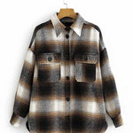 Casaco Camisa Xadrez Oversized - Mudeseulook