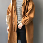 Casaco Trench London Oversized com Capuz - Mudeseulook