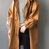 Casaco Trench London Oversized com Capuz - Mudeseulook
