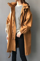 Casaco Trench London Oversized com Capuz - Mudeseulook