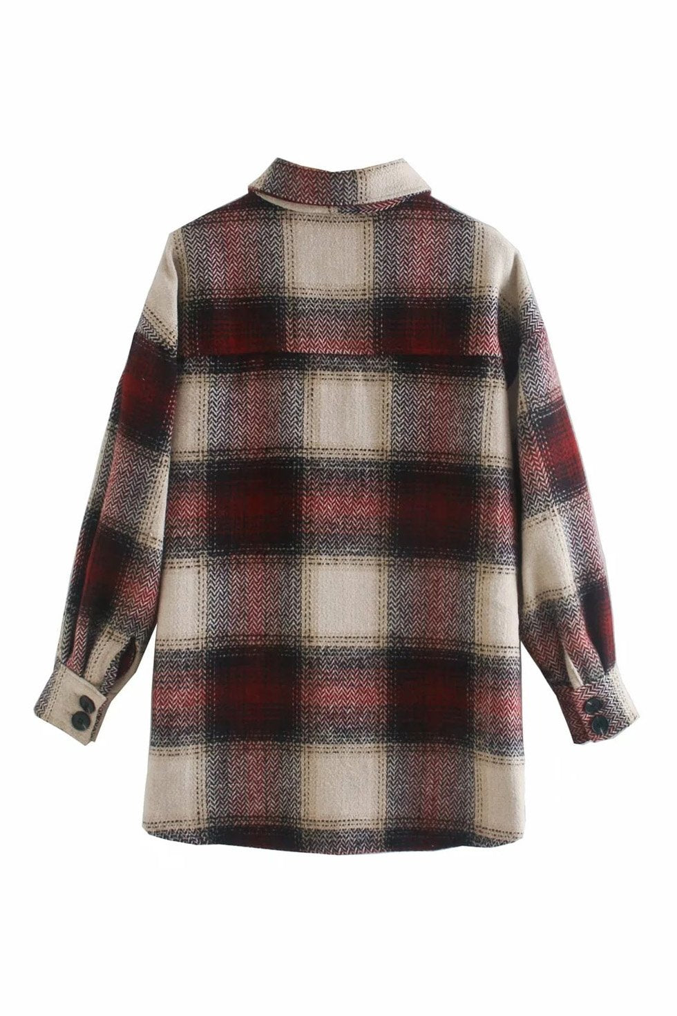 Casaco Camisa Xadrez Oversized - Mudeseulook