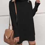 Vestido Curto Manga Comprida - Mudeseulook