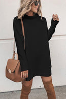 Vestido Curto Manga Comprida - Mudeseulook