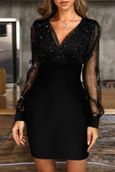 Vestido Lucy Curto com Brilho e Transparência - Mudeseulook