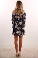 Vestido Ombro a Ombro Floral - Mudeseulook